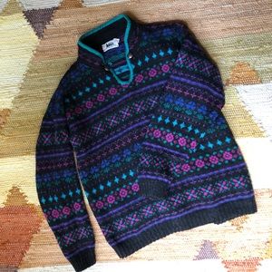 Vintage ski sweater